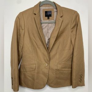 The Limited Camel Single-Breasted Blazer Womens Size S
